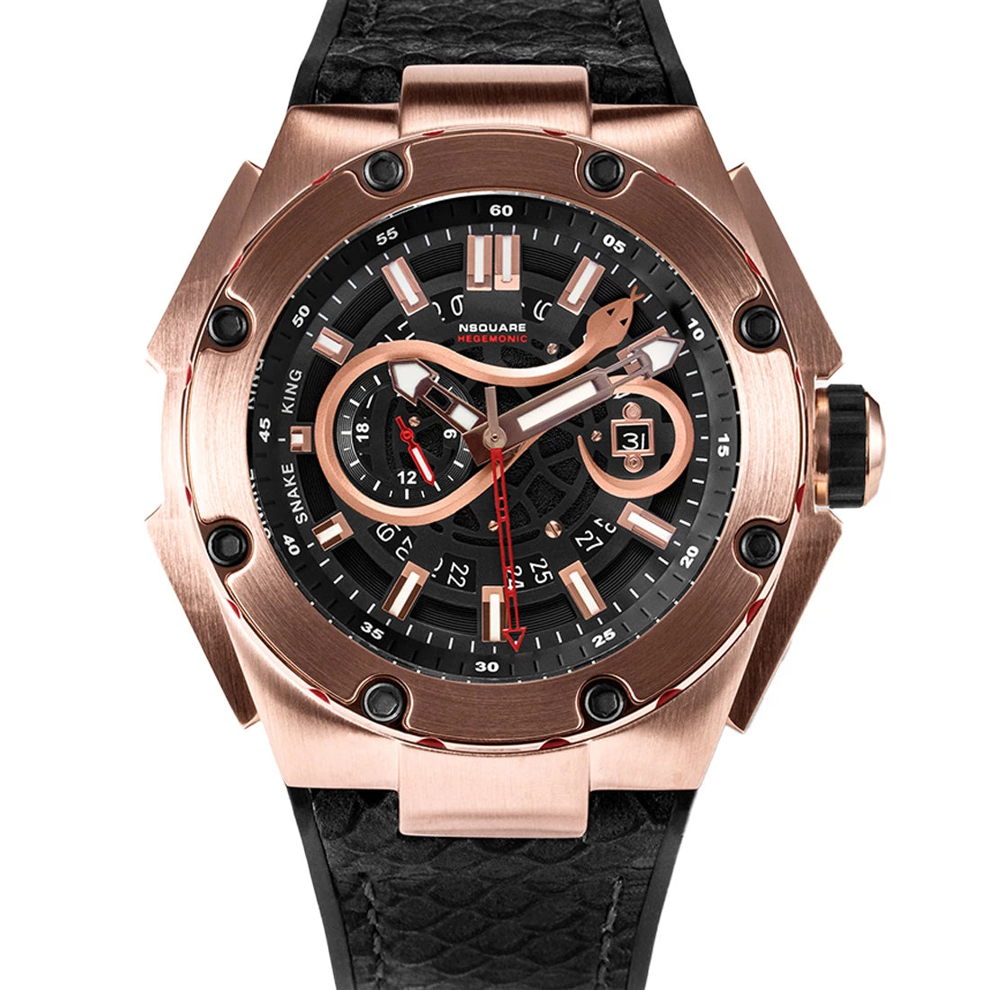 NSquare Snake King Automatic Black 46mm