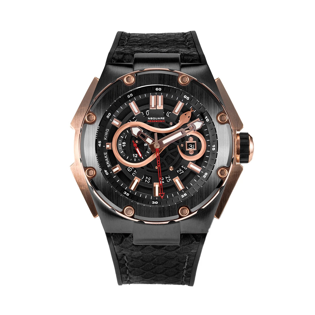 NSquare Snake King Automatic Black 46mm