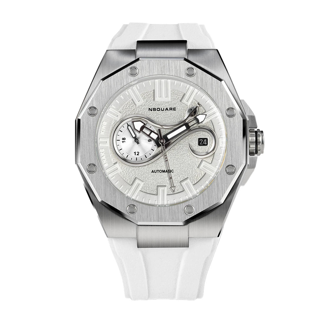 NSquare Snake King Automatik Weiß