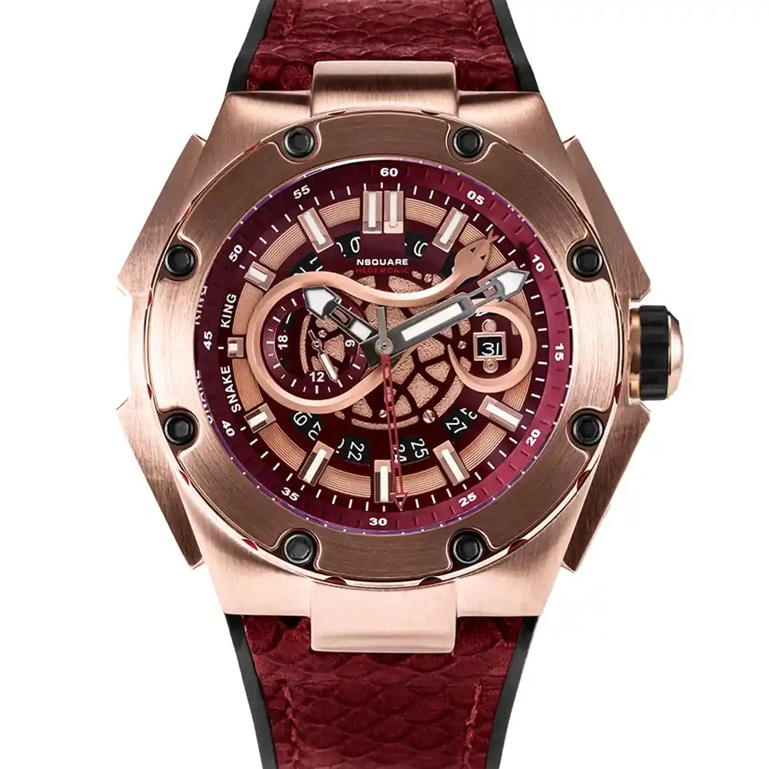 NSquare Snake King Automatic Red 46mm