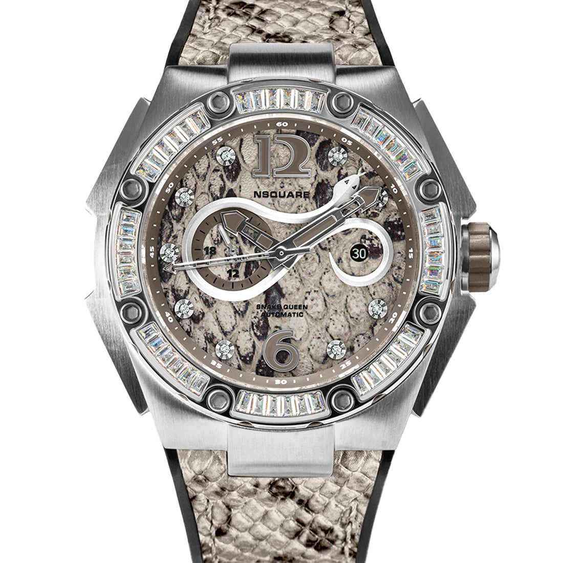 NSquare Snake Queen Automatic White 46mm