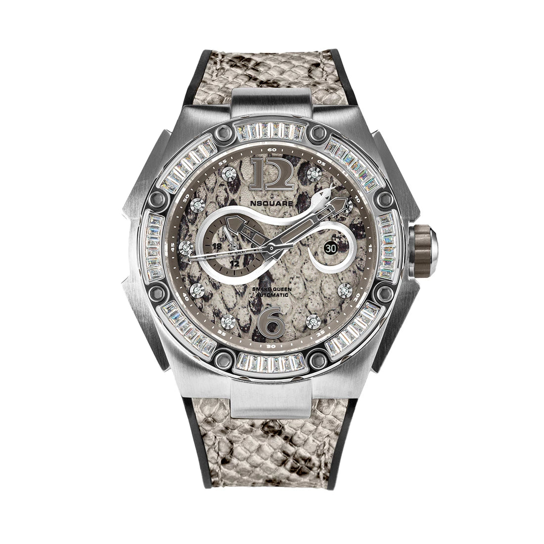 NSquare Snake Queen Automatic White 46mm