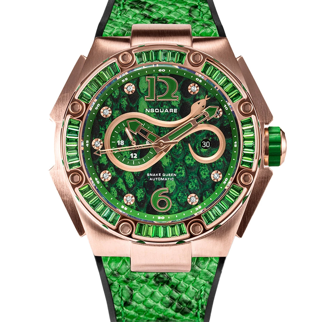 NSquare Snake Queen Automatic Green 46mm