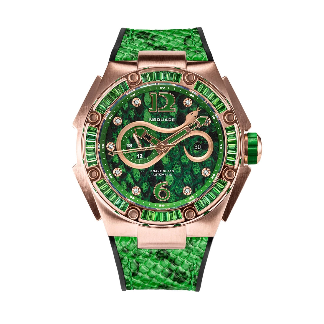 NSquare Snake Queen Automatic Green 46mm