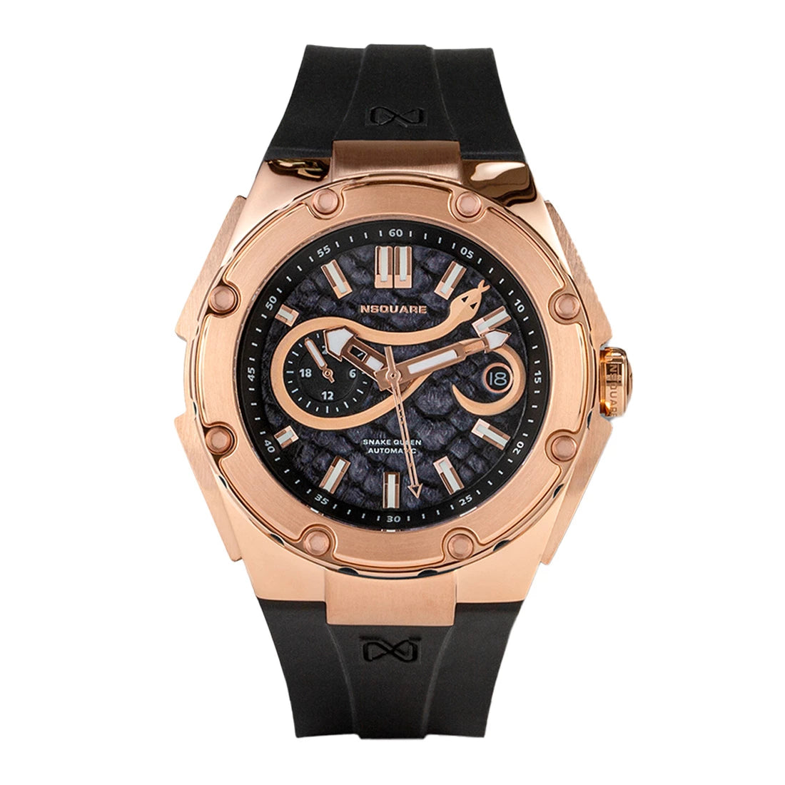 NSquare Snake Queen Automatic Black 39mm