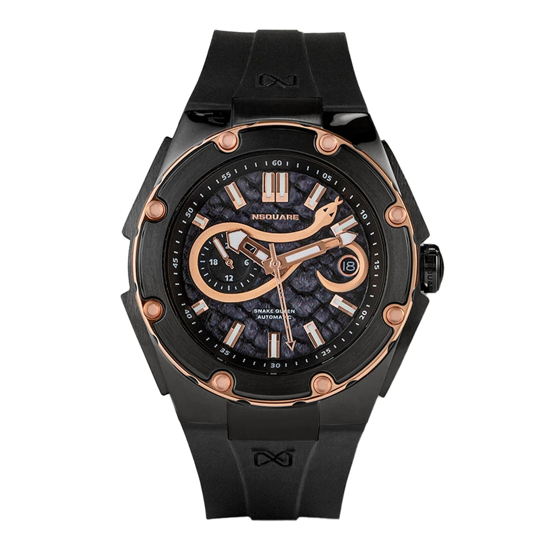 NSquare Snake Queen Automatic Black 39mm