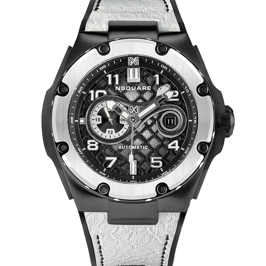 NSquare Snake Special Automatic White 46mm