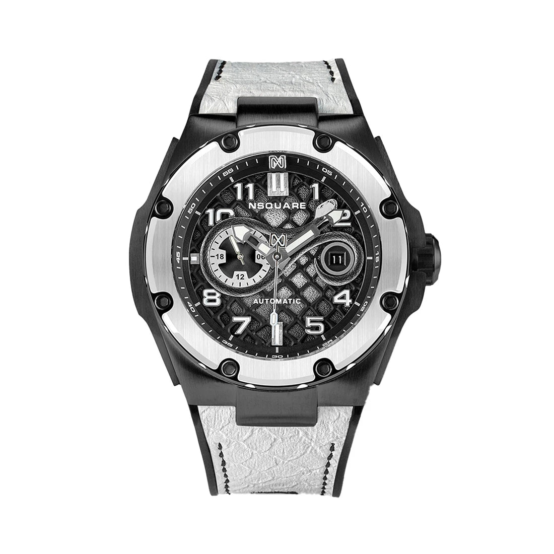 NSquare Snake Special Automatic White 46mm