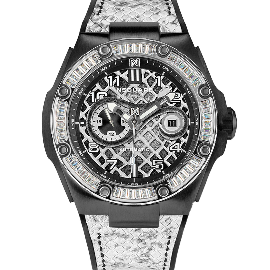 NSquare Snake Special Automatic White 46mm