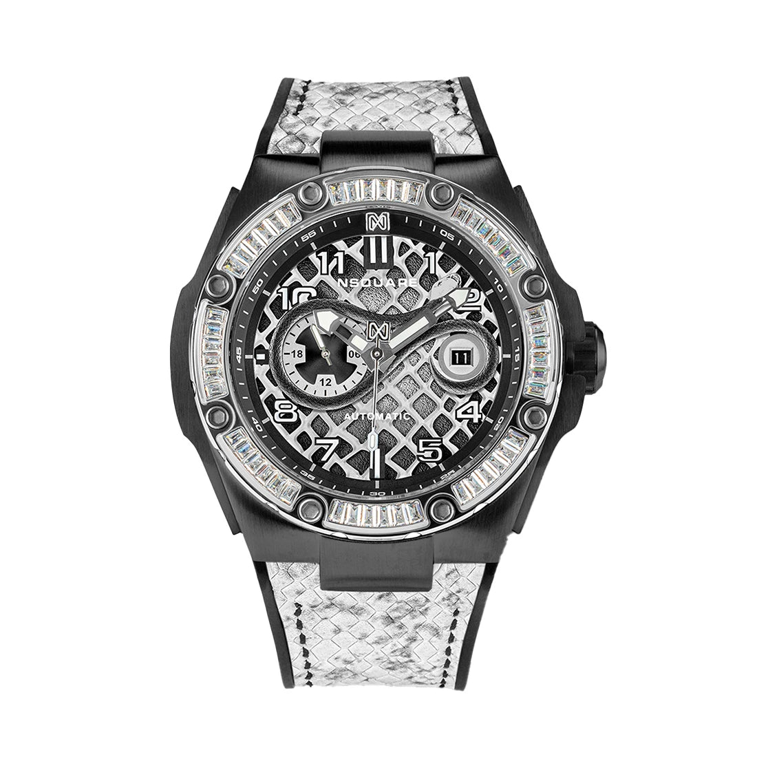 NSquare Snake Special Automatic White 46mm
