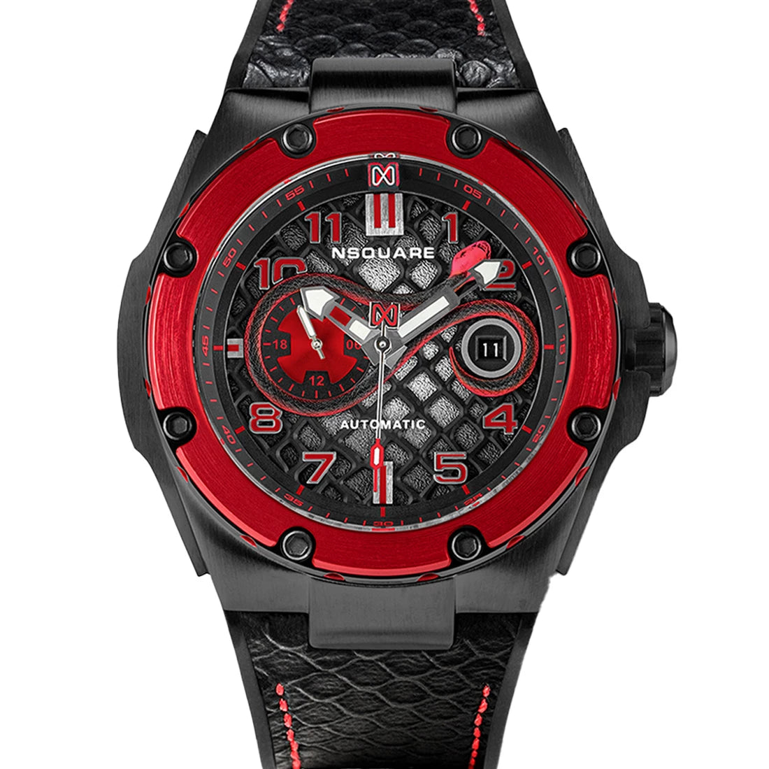 NSquare Snake Special Automatic Black 46mm