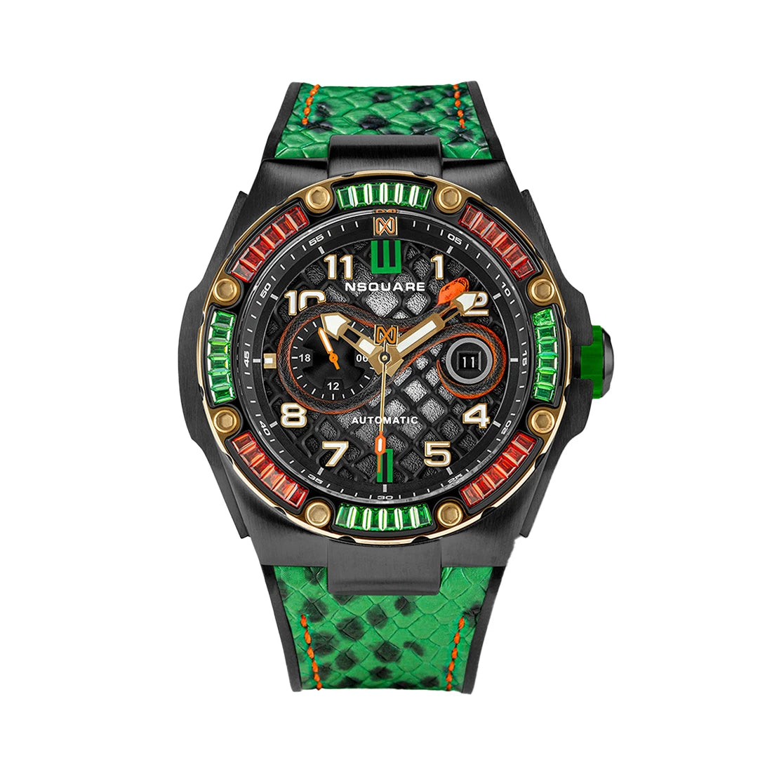 NSquare Snake Special Automatic Black 46mm