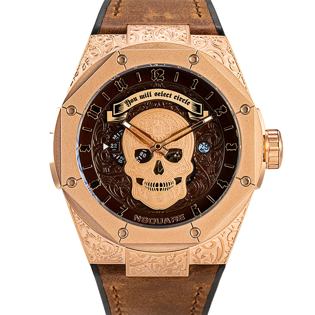 NSquare The Magician Automatic Brown 46mm