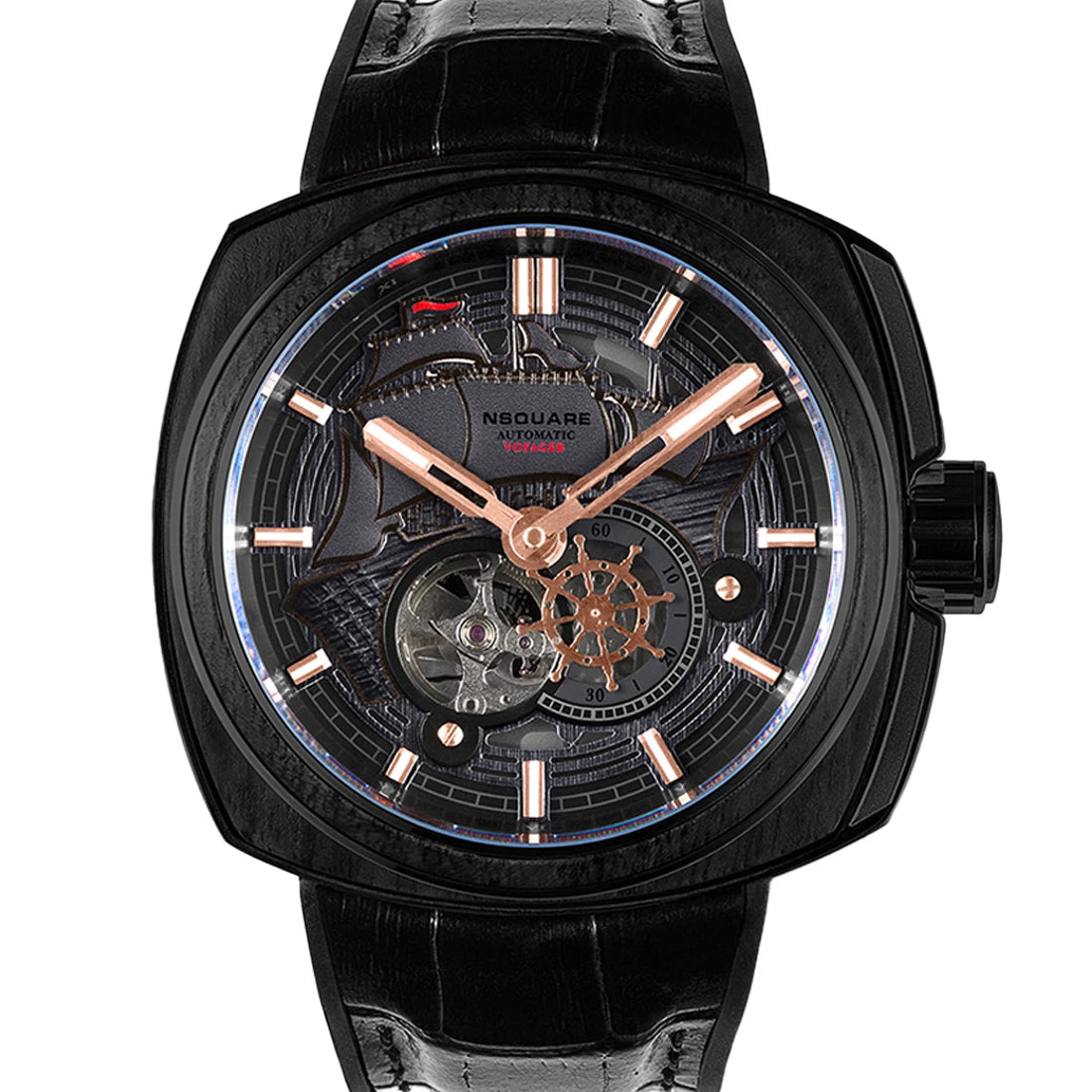 NSquare Voyager Automatik Schwarz