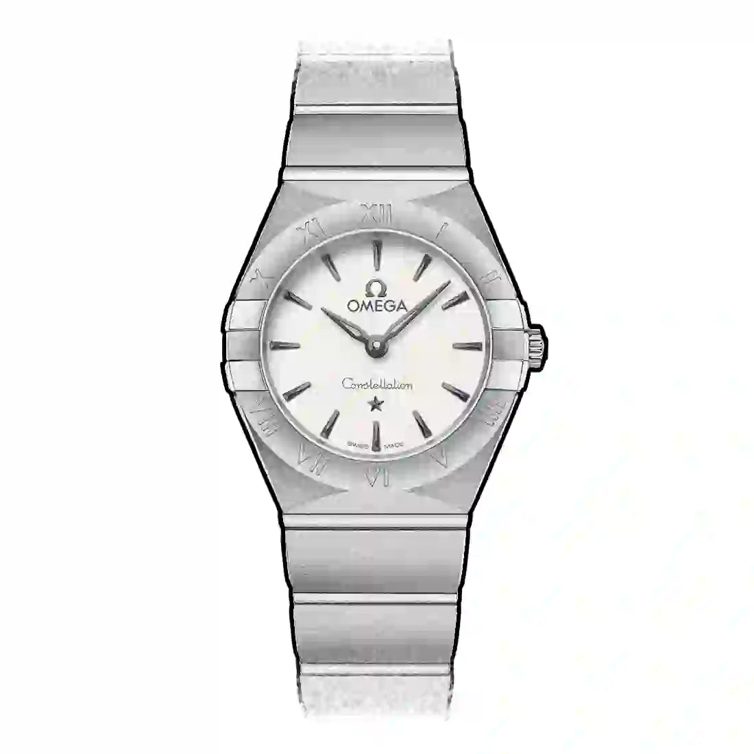 Omega Constellation Manhattan Quartz Silver 25mm