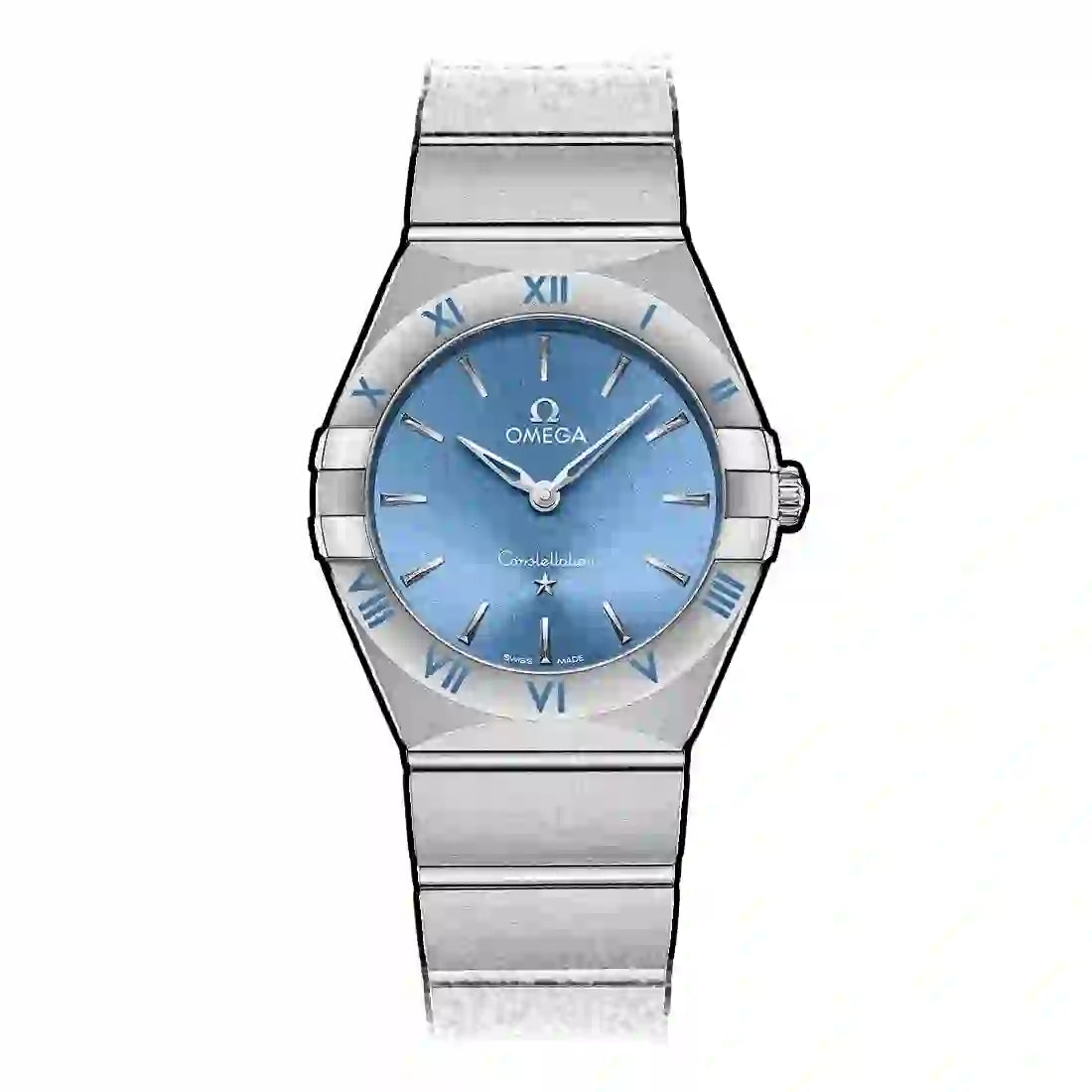 Omega Constellation Quarz Blue 28mm