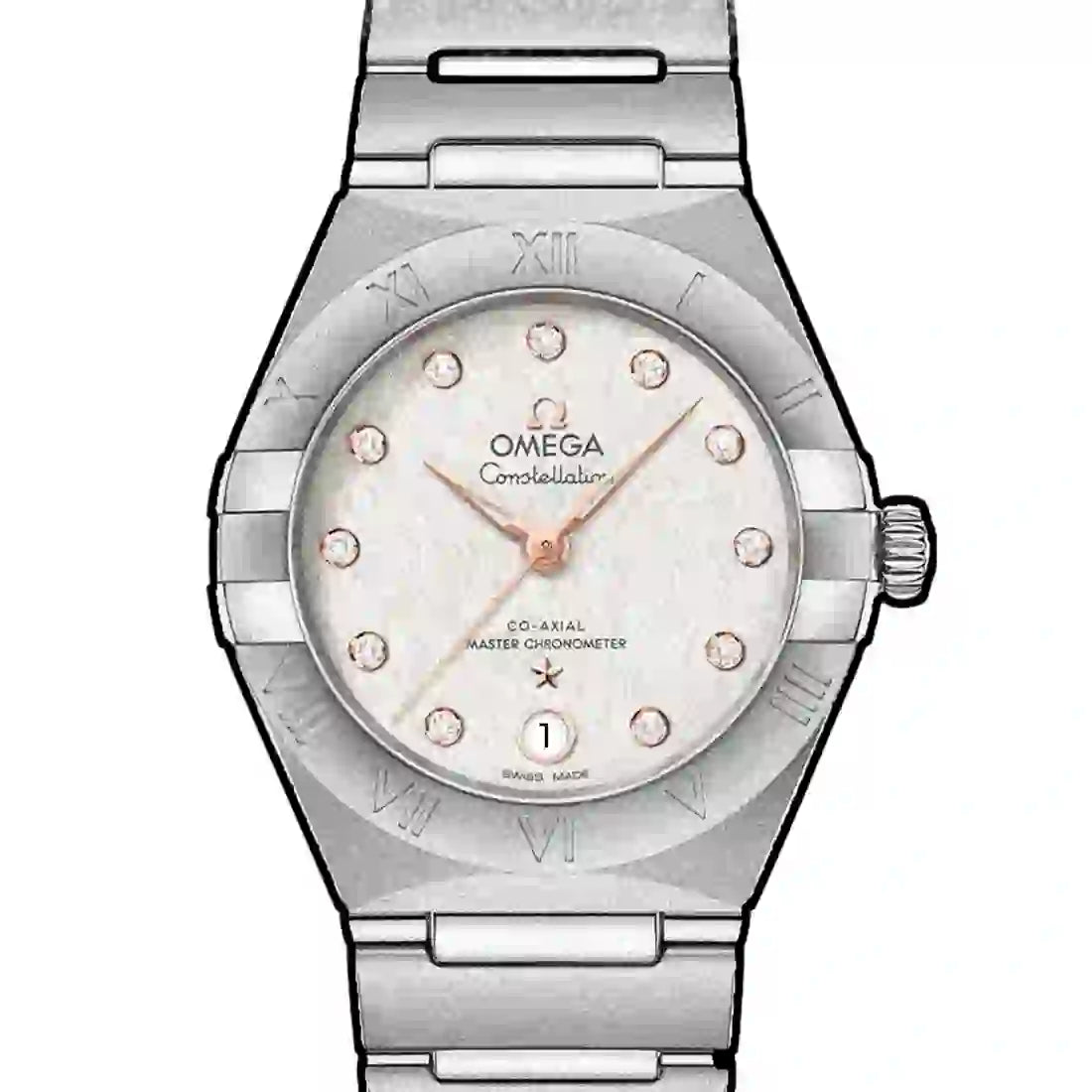 Omega Constellation Manhattan Automatic Silver 29mm