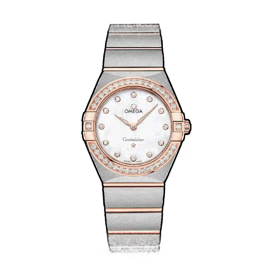 Omega Constellation Quartz Mother of Pearl 28mm