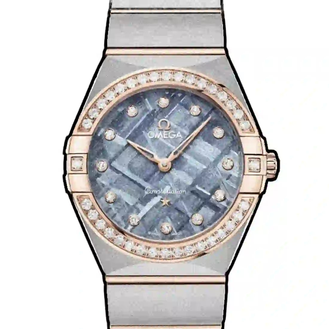 Omega Constellation Quartz Blue 28mm