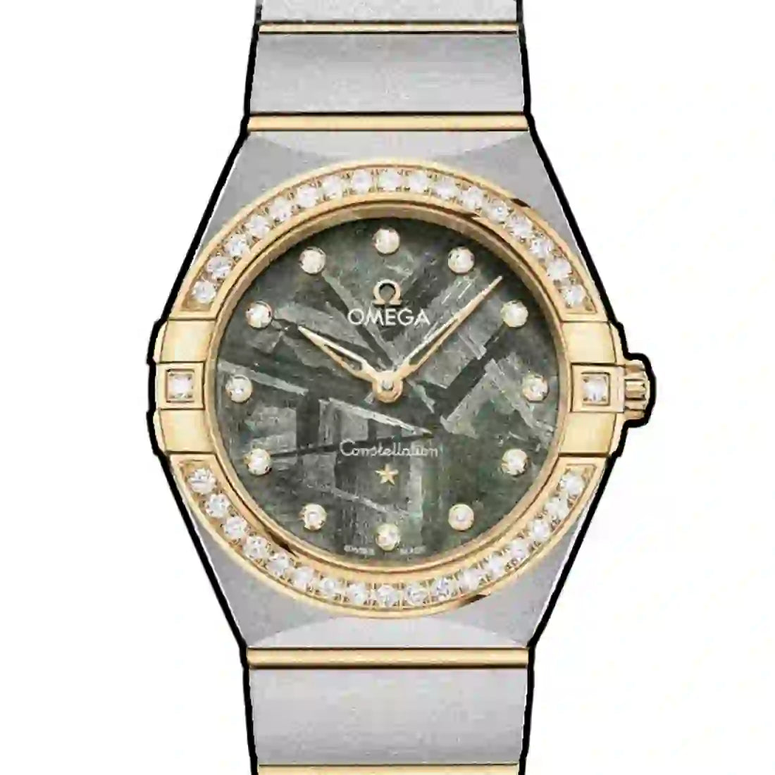 Omega Constellation Quartz Green 28mm