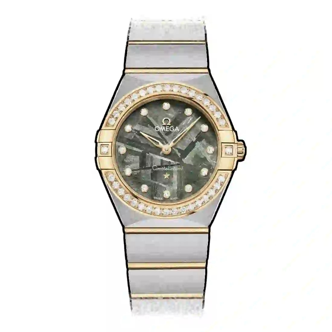 Omega Constellation Quartz Green 28mm