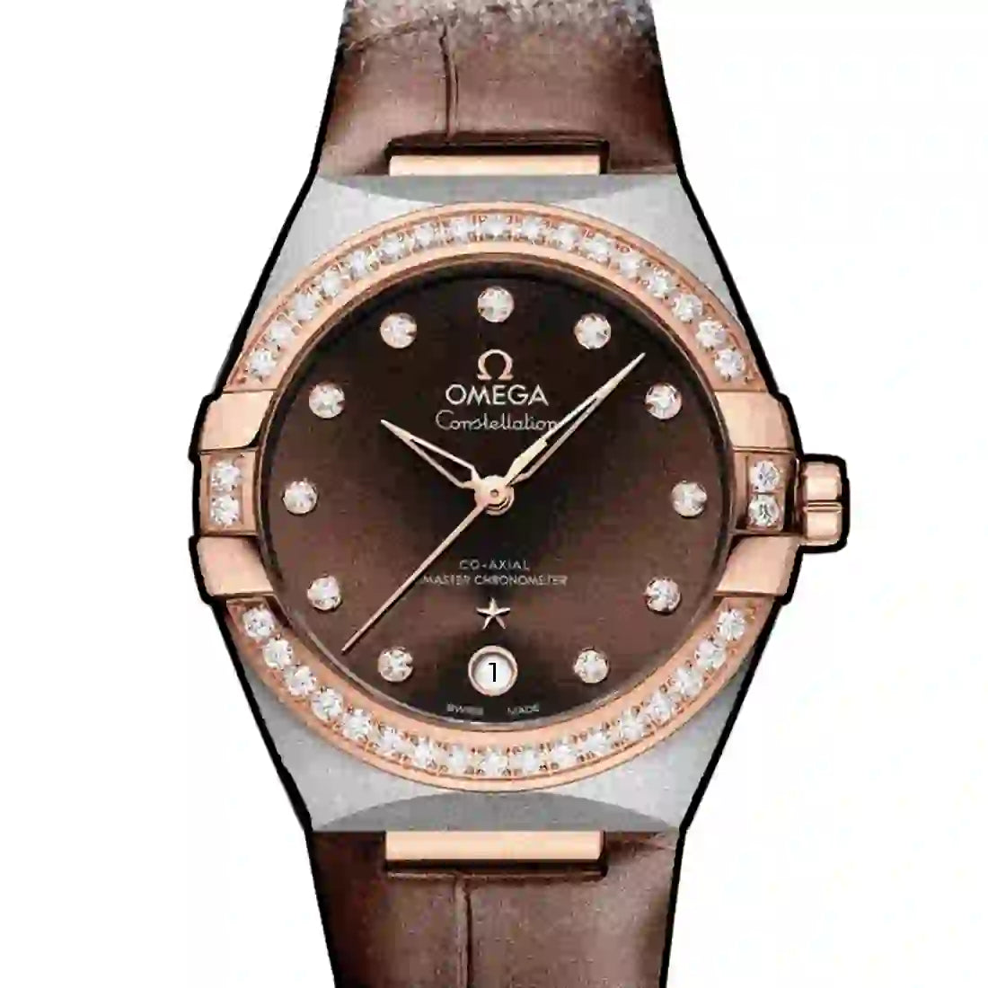 Omega Constellation Co-Axial Master Chronometer Automatic Brown 36mm