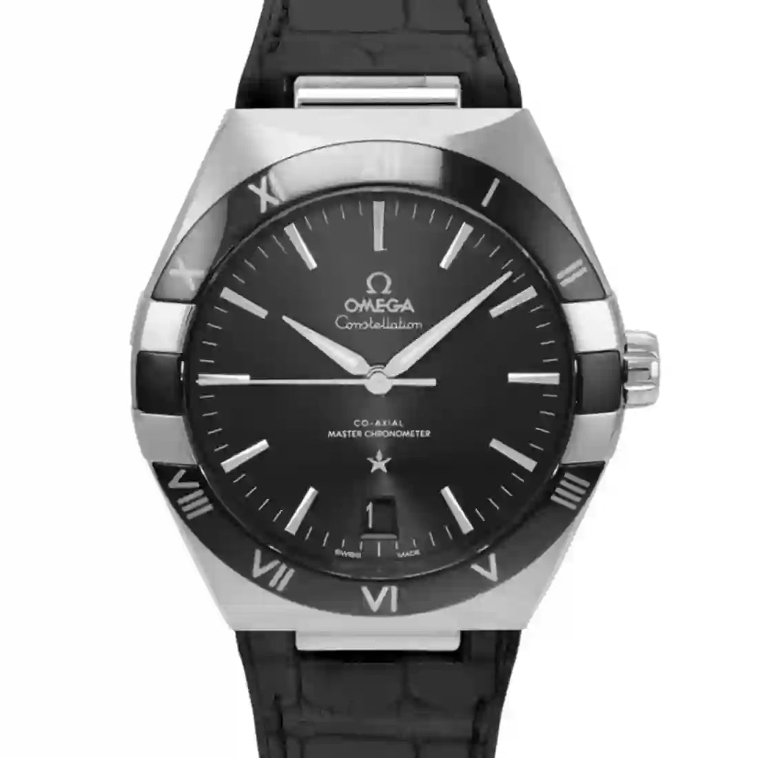 Omega Constellation Automatik Schwarz