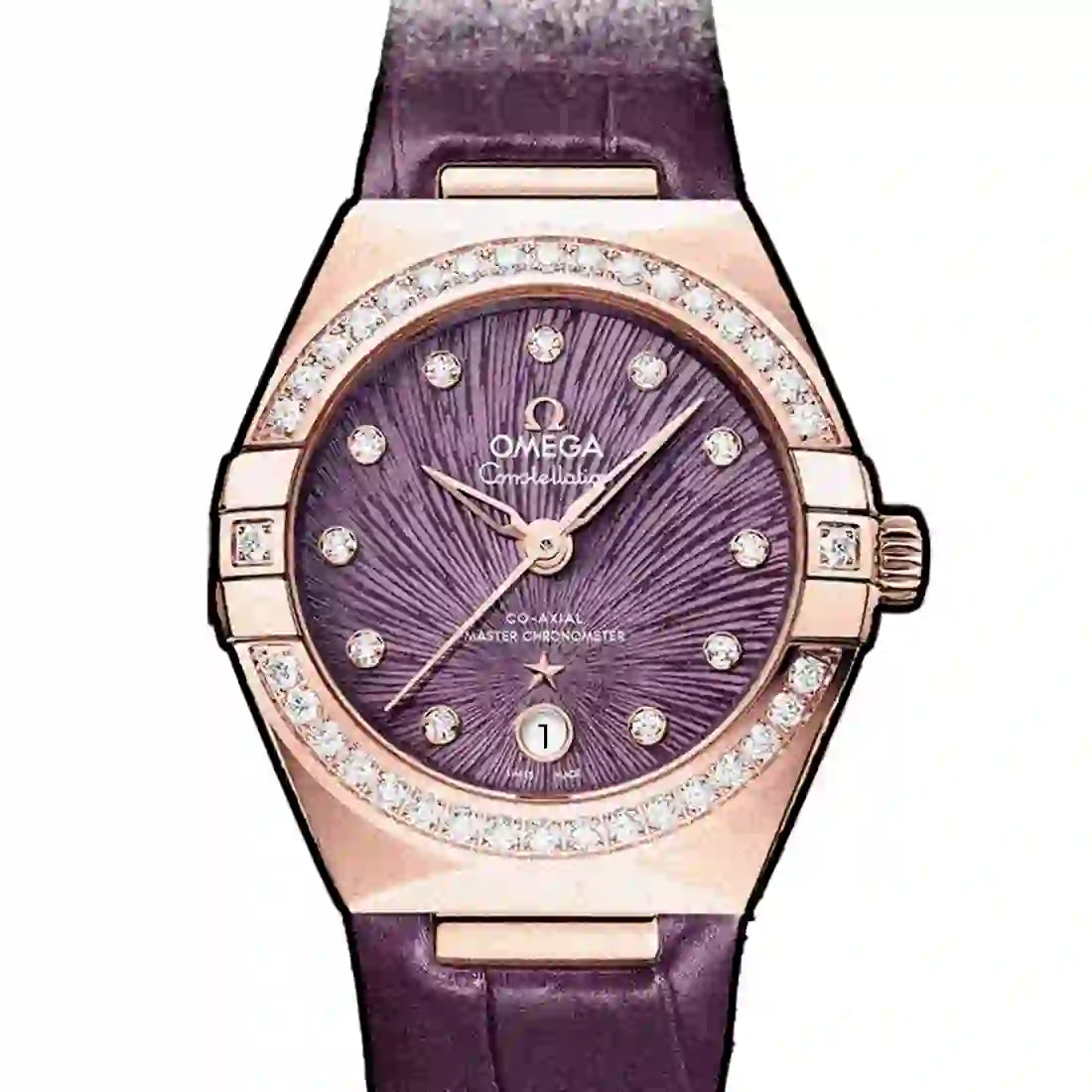 Omega Constellation Automatic Purple 29mm