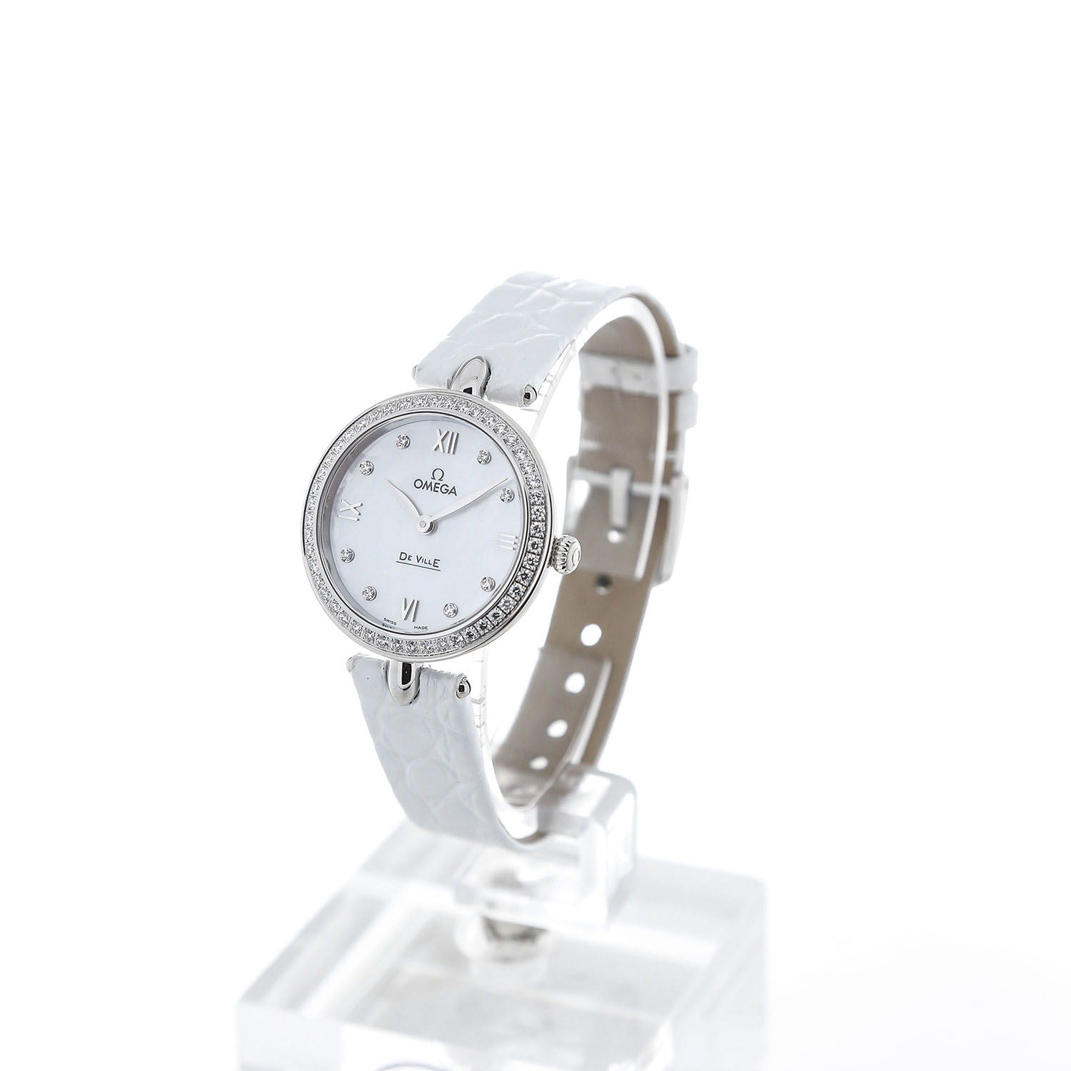 OMEGA De Ville Quarz Perlmutt