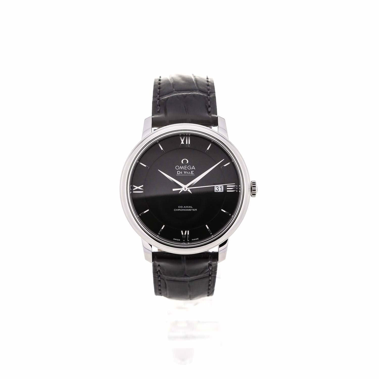 OMEGA De Ville Automatik Schwarz