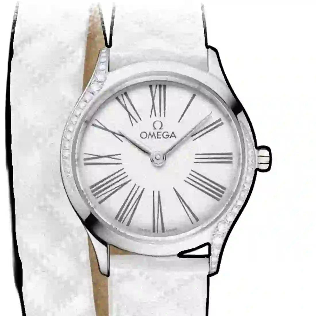 Omega De Ville Quartz White 26mm