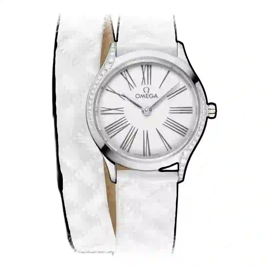 Omega De Ville Quartz White 26mm
