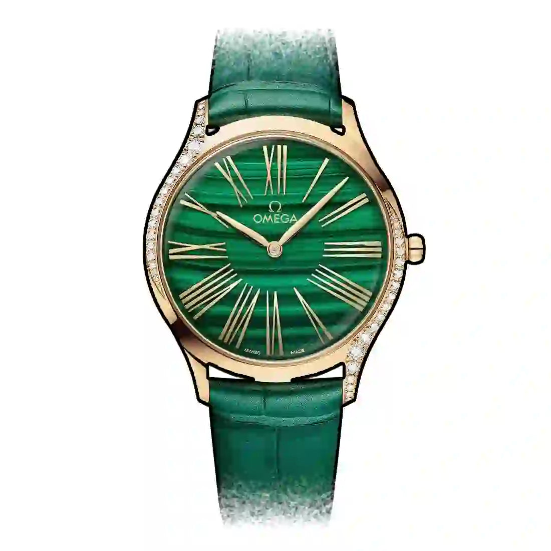 Omega De Ville Tresor Quartz Green 36mm