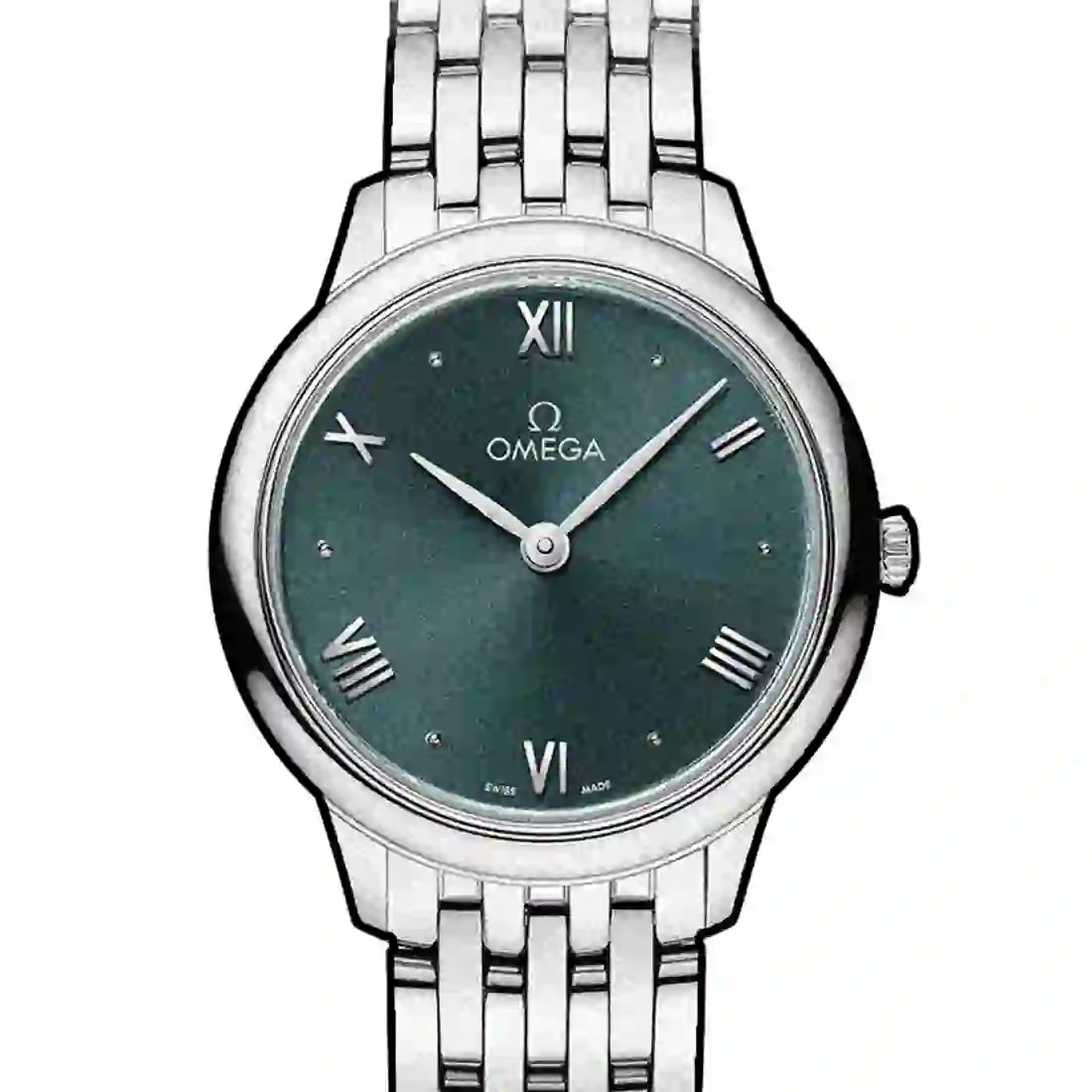 Omega De Ville Prestige Quartz Green 28mm
