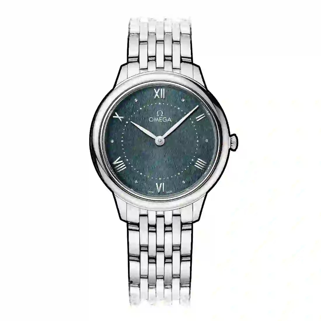 Omega De Ville Prestige Quartz Green 30mm