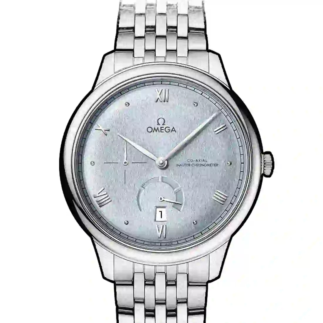 Omega De Ville Co-Axial Master Chronometer Gangreserve Automatic Blue 41mm