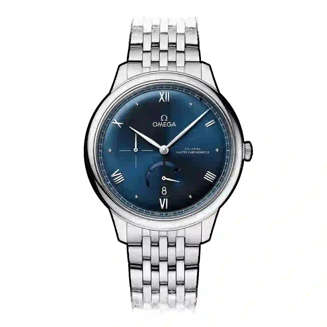 Omega De Ville Co-Axial Master Chronometer Gangreserve Automatic Blue 41mm