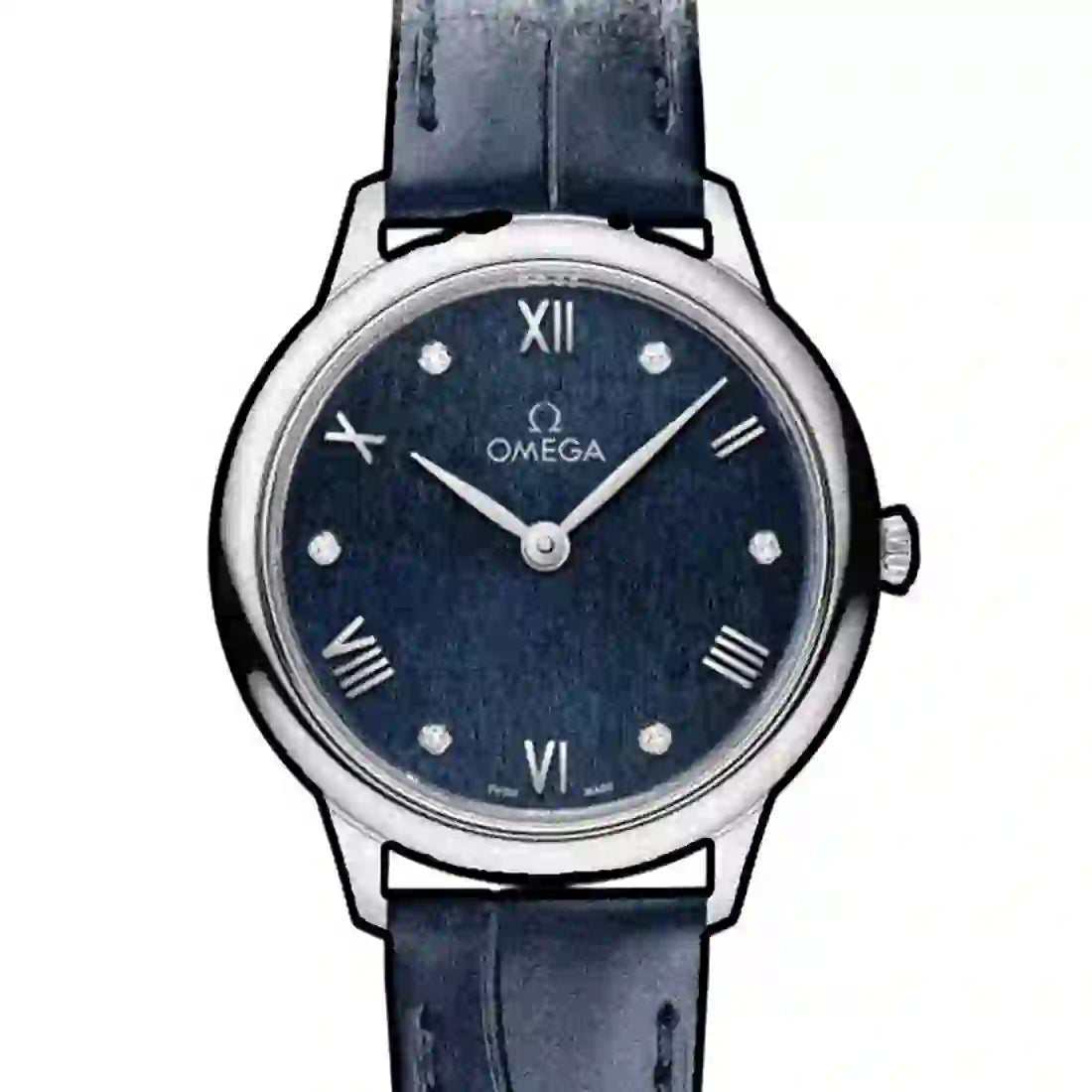 Omega De Ville Quartz Blue 27,5mm
