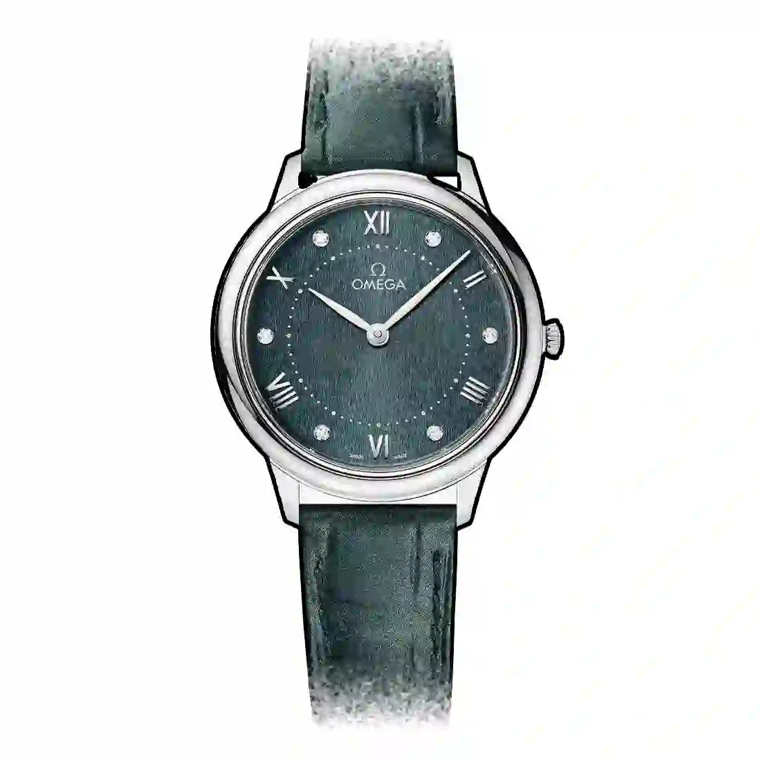 Omega De Ville Prestige Quartz Green 30mm