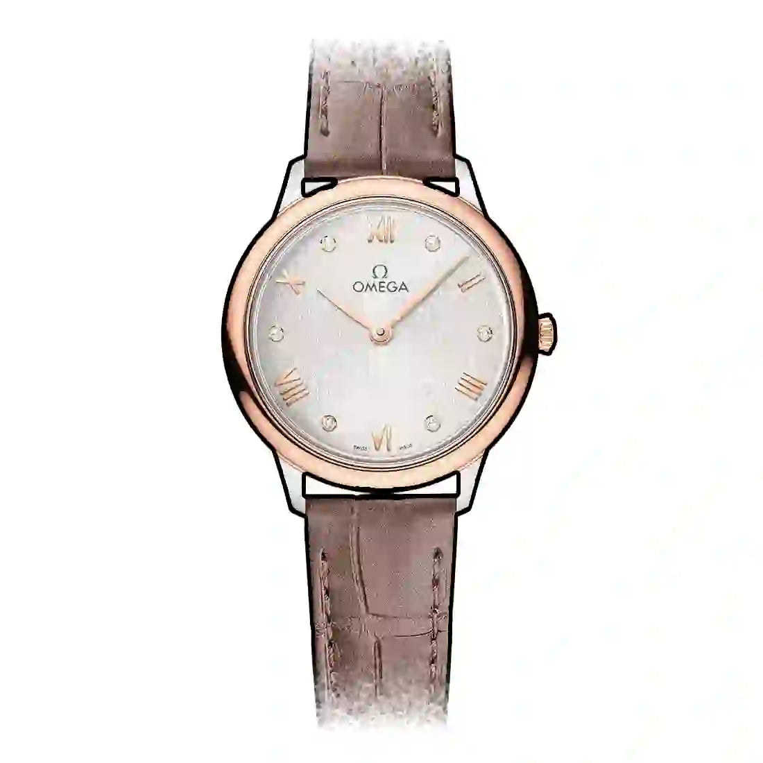 Omega De Ville Prestige Quartz Silver 28mm