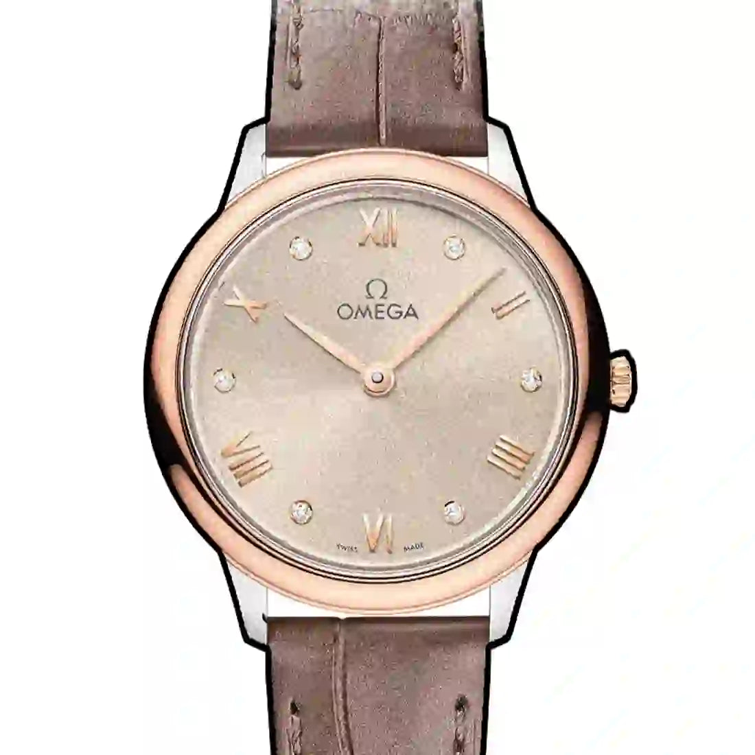 Omega De Ville Prestige Quartz Light Brown 28mm