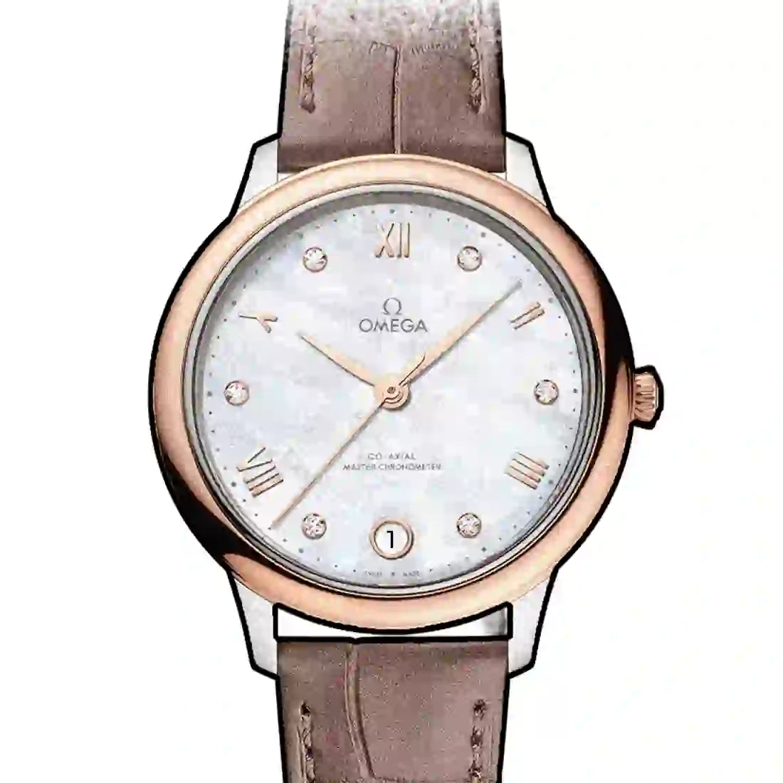 Omega De Ville Co-Axial Master Automatic White 34mm