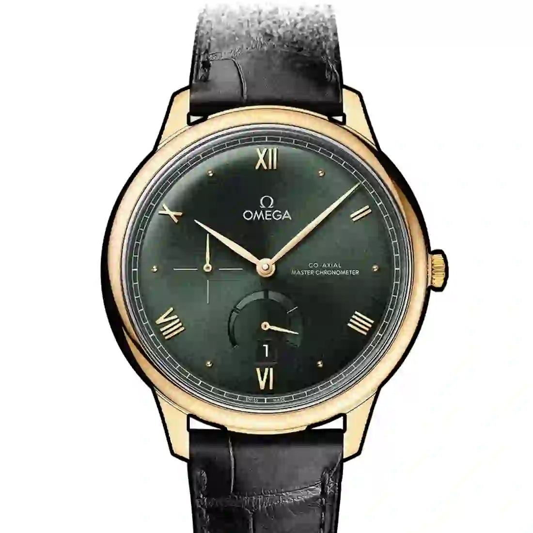 Omega De Ville Co-Axial Master Chronometer Gangreserve Automatic Green 41mm