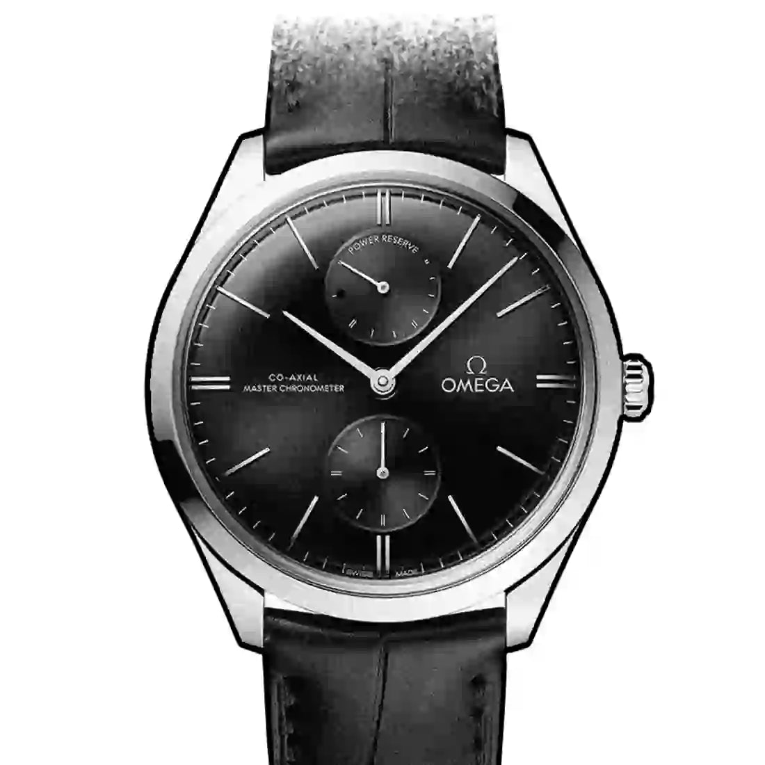 Omega De Ville Tresor Co-Axial Master Chronometer Power Reserve Manual winding Black 40mm