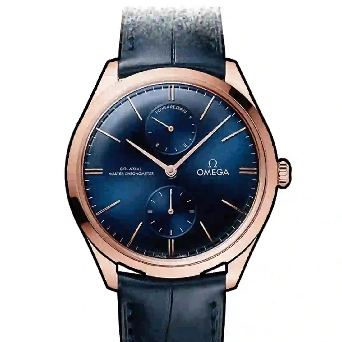 Omega De Ville Tresor Co-Axial Master Chronometer Power Reserve Manual winding Blue 40mm
