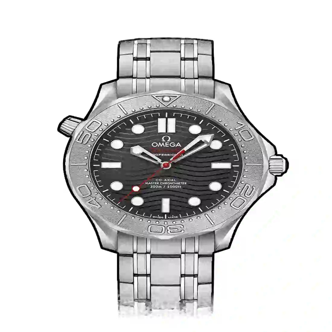 Omega Seamaster Diver 300M Automatic Black 42mm