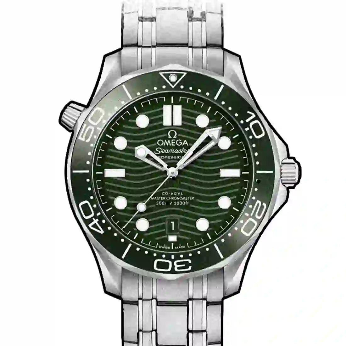 Omega Seamaster Automatic Green 42mm