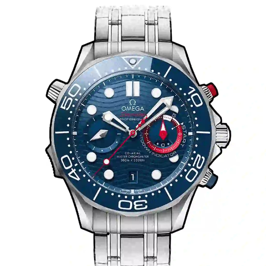 Omega Seamaster Automatic Blue 44mm