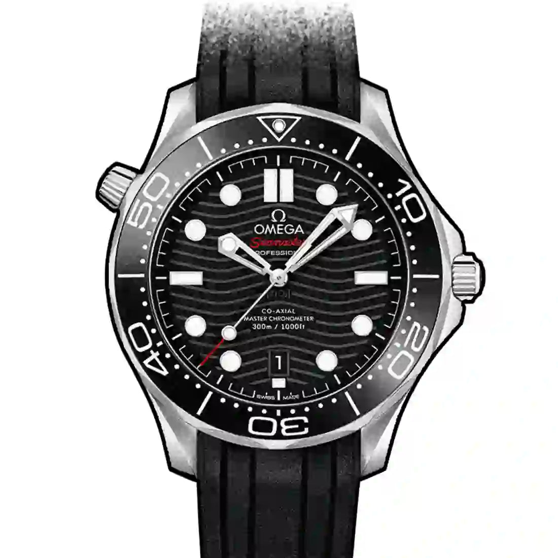 Omega Seamaster Diver 300M Automatic Black 42mm