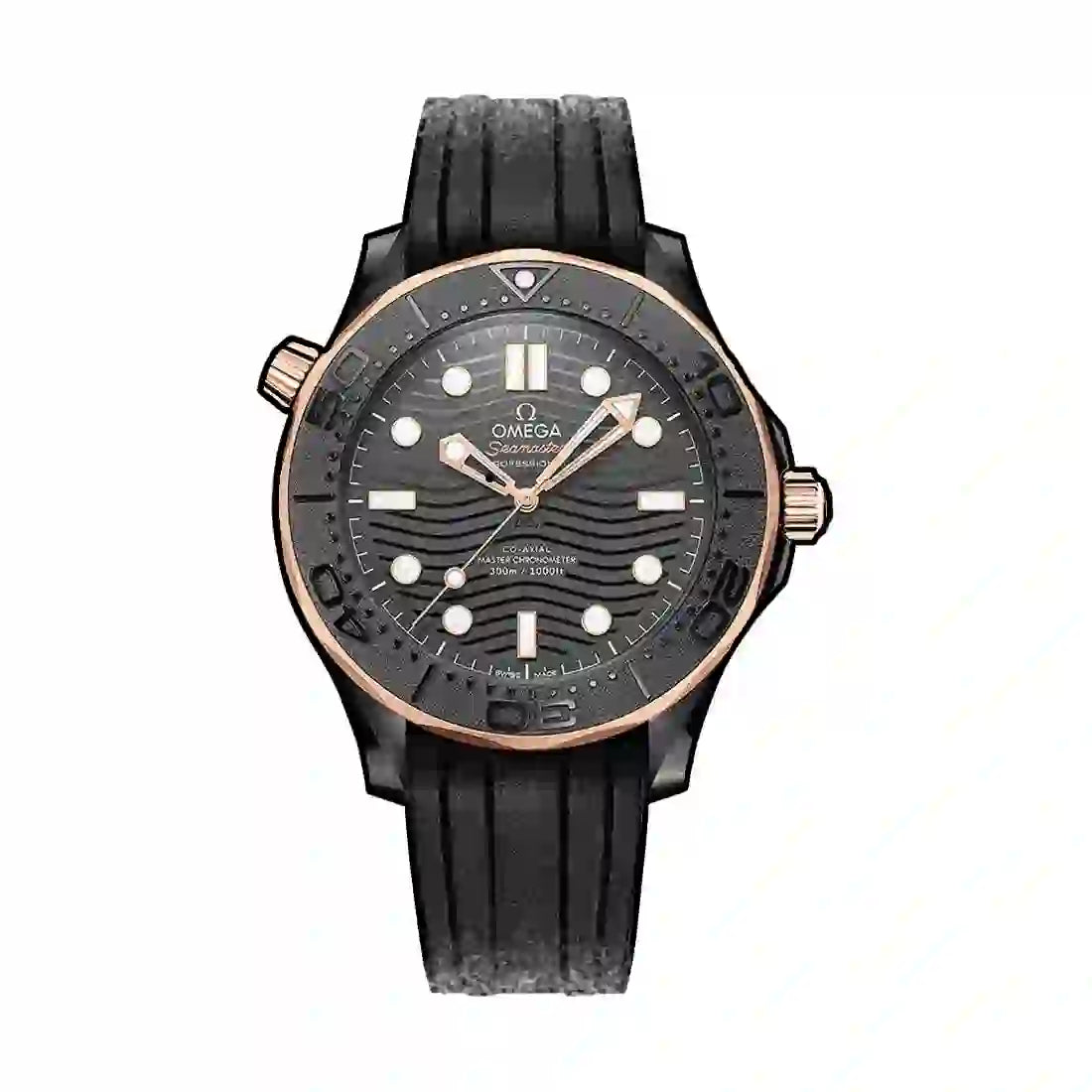 Omega Seamaster Diver 300 M Co-Axial Master Chronometer Automatic Black 43,5mm